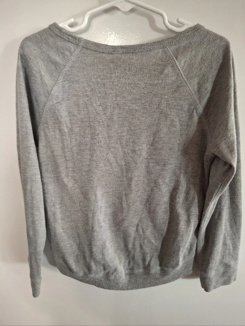Girls' Gray 'Best Ponies Forever'**Reversible** Long Sleeve Top